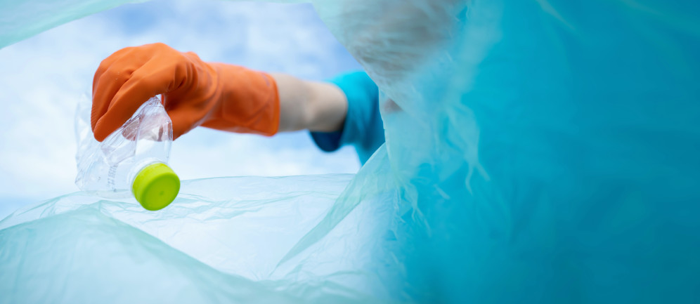 ridurre la plastica per l'ambiente